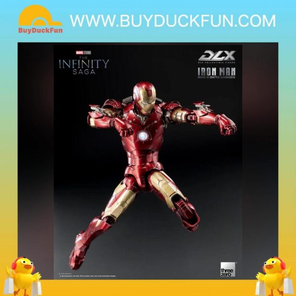 Threezero Marvel Studios DLX 鋼鐵俠Mark 3 （戰損版）