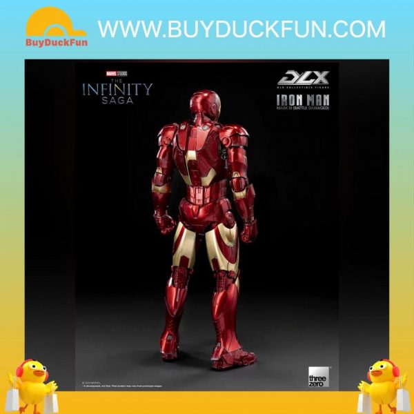 Threezero Marvel Studios DLX 鋼鐵俠Mark 3 （戰損版）