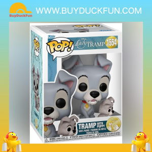 Funko POP Disney: LatT- Tramp w/puppy