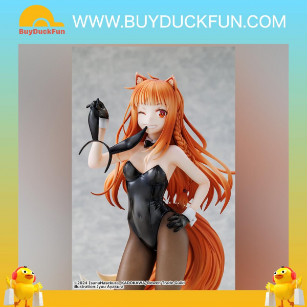 Kadokawa KDcolle Spice and Wolf 1/7 Complete Figure 狼與辛香料 赫蘿 原作版 兔女郎Ver. - Image 3