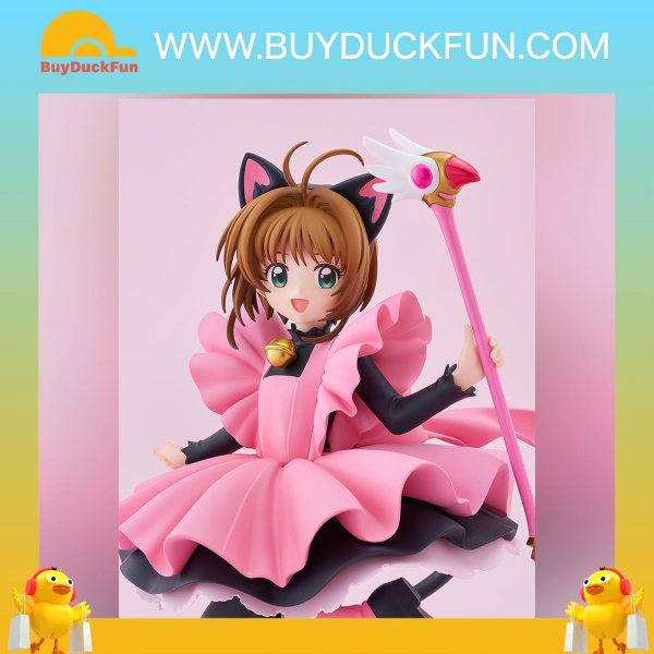 POP UP PARADE 木之本櫻 黑貓風服裝Ver. L size - Image 4