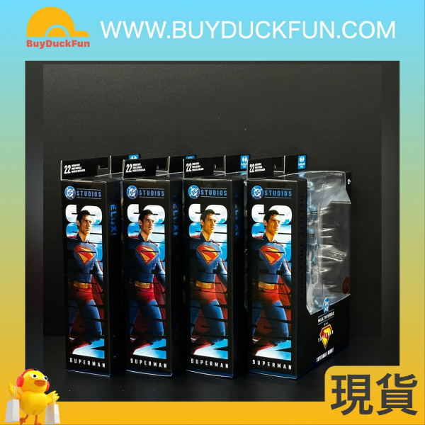 McFarlane DC THEATRICAL DELUXE 7IN WV1 - SUPERMAN WITH KRYPTO THE SUPERDOG (SUPERMAN MOVIE) - Image 3