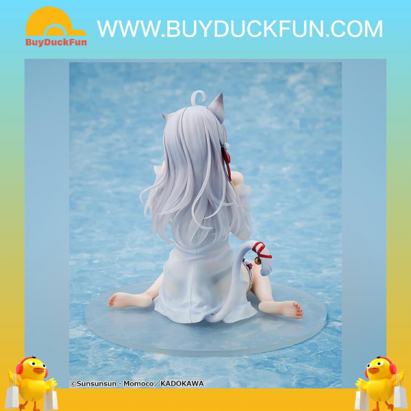 Kadokawa 1/7 Complete Figure 《不時輕聲地以俄語遮羞的鄰座艾莉同學》艾莉 原作版 貓耳Ver. - Image 3