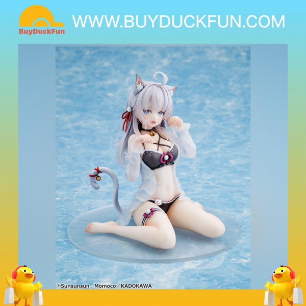 Kadokawa 1/7 Complete Figure 《不時輕聲地以俄語遮羞的鄰座艾莉同學》艾莉 原作版 貓耳Ver.