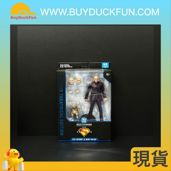 McFarlane DC THEATRICAL DELUXE 7IN WV1 - LEX LUTHOR WITH BABY KAIJU (SUPERMAN MOVIE)
