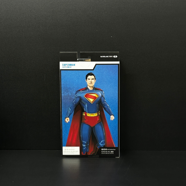 McFarlane DC MULTIVERSE 7IN - SUPERMAN MOVIE - SUPERMAN BATTLE DAMAGE (GOLD LABEL) - Image 2