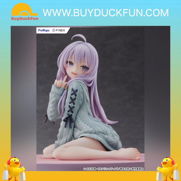 Furyu 1/7 [F:NEX]《魔女之旅》伊蕾娜 針織衫 -Repaint BLUE- - Image 5