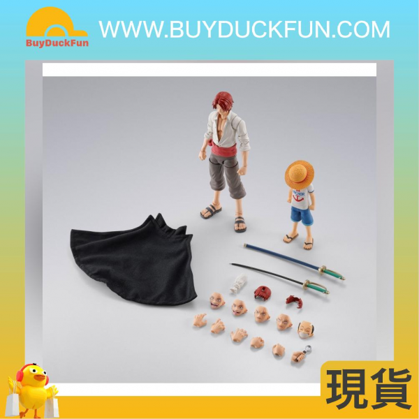 S.H.Figuarts One Piece SHF 紅髮撒古斯 & 路飛 -少年期- - Image 8