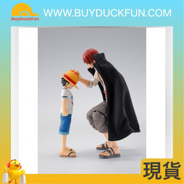 S.H.Figuarts One Piece SHF 紅髮撒古斯 & 路飛 -少年期- - Image 2