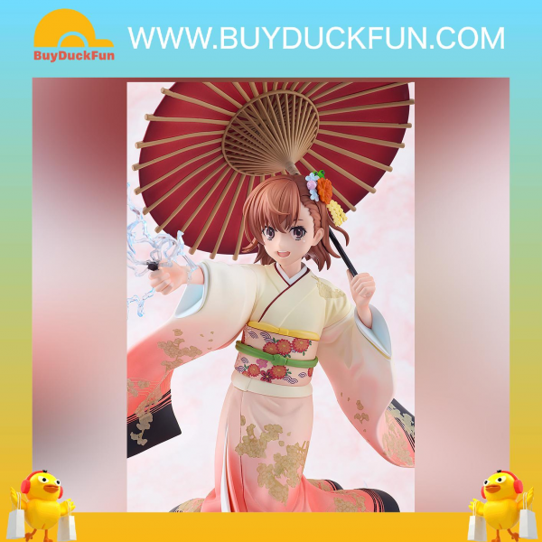 Kadokawa 1/7 科學超電磁砲T 御坂美琴 振袖Ver. - Image 5