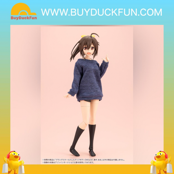Kotobukiya (JK075)《創彩少女庭園》GRANDE SCALE 裝扮用素體【M】with 源內蒼 Non Scale Plastic Model Kit - Image 10