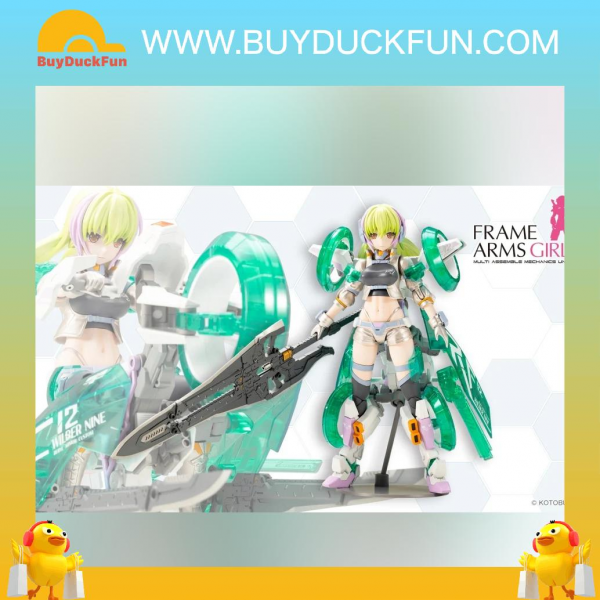 Kotobukiya (FG186) 機甲少女 Frame Arms Girl 組裝模型 - 驅狼九式 Beryl Armor Custom Non Scale Plastic Model Kit