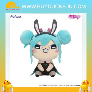 Furyu BiCute Plush Toy 初音未來 兔女郎 -大笑-