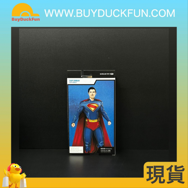【superman-sale】McFarlane DC MULTIVERSE 7IN - SUPERMAN MOVIE - SUPERMAN BATTLE DAMAGE (GOLD LABEL) - Image 2
