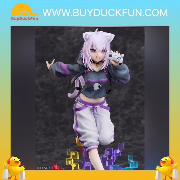 Design COCO 1/7 hololive Nekomata Okayu We are GAMERS!!!! Ver. 貓又小粥 - Image 6