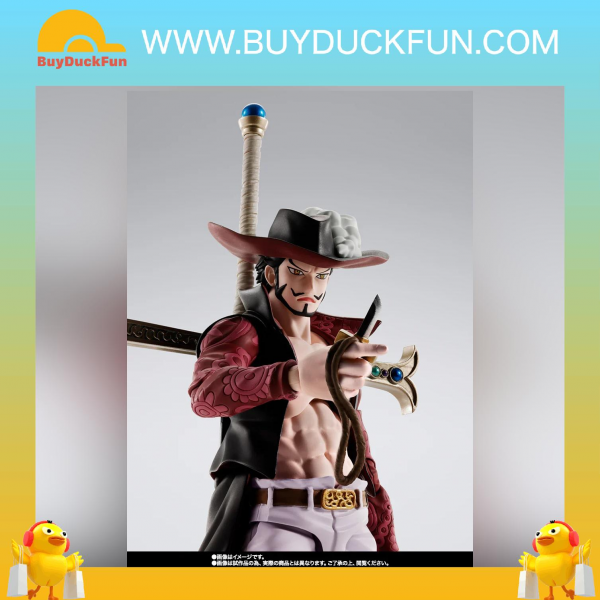 Bandai Tamashii Nations S.H.Figuarts One Piece DRACULE MIHAWK -HAWK-EYE- [SHF] 朱洛基爾·米霍克 -鷹眼- - Image 6