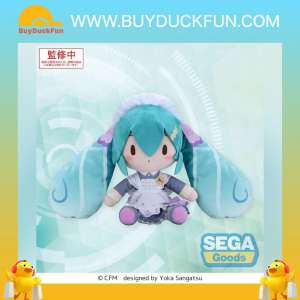 Sega [Fuwa Petit毛公仔]《初音未來》初音 古典女僕