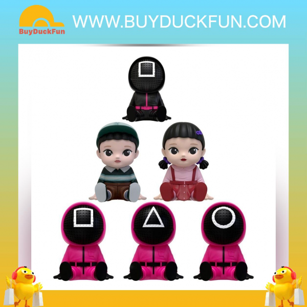 Beast Kingdom (VPBP-031-BB) Netflix Squid Game Palm Size Vinyl Functional Figurines: 錢罌 盲盒 (一盒6隻入)