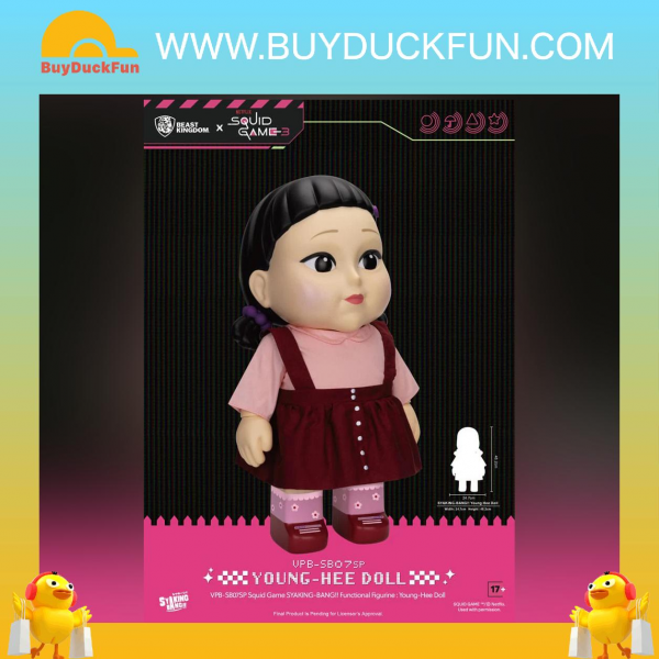 Beast Kingdom (VPB-SB07SP) Squid Game SYAKING-GANG!! Functional Figurine - Young-Hee Doll S3 - Image 2