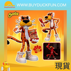 Jada Toys 6" | Cheetos | Chester Cheetah Action Figure (夜光) | Orange/Yellow