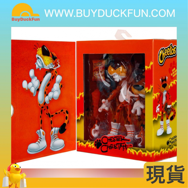 Jada Toys 6" | Cheetos | Chester Cheetah Action Figure (夜光) | Orange/Yellow - Image 4