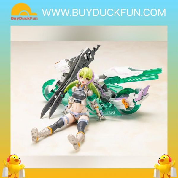 Kotobukiya (FG186) 機甲少女 Frame Arms Girl 組裝模型 - 驅狼九式 Beryl Armor Custom Non Scale Plastic Model Kit - Image 11