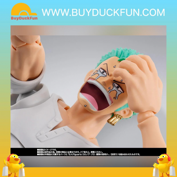 Bandai Tamashii Nations S.H.Figuarts One Piece DRACULE MIHAWK -HAWK-EYE- [SHF] 朱洛基爾·米霍克 -鷹眼- - Image 8