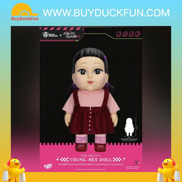 Beast Kingdom (VPB-SB07SP) Squid Game SYAKING-GANG!! Functional Figurine - Young-Hee Doll S3