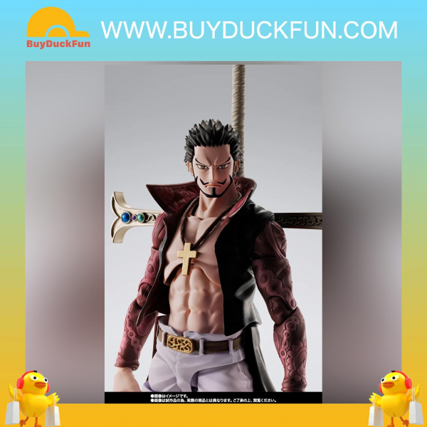 Bandai Tamashii Nations S.H.Figuarts One Piece DRACULE MIHAWK -HAWK-EYE- [SHF] 朱洛基爾·米霍克 -鷹眼- - Image 5