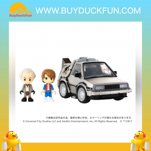 Takara Tomy T-SPARK Q Village QV-01 Back To The Future Time Machine (Part1)