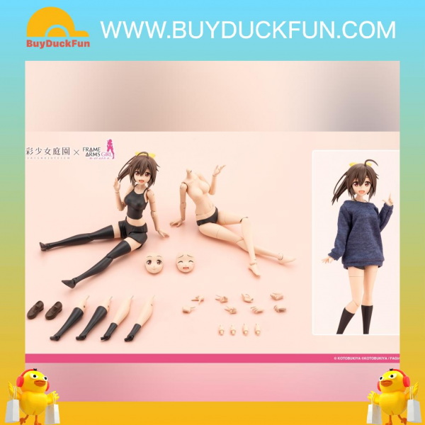 Kotobukiya (JK075)《創彩少女庭園》GRANDE SCALE 裝扮用素體【M】with 源內蒼 Non Scale Plastic Model Kit