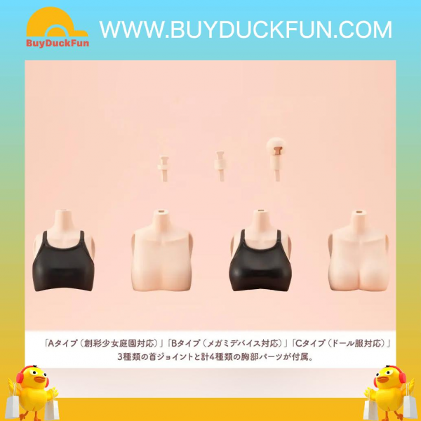 Kotobukiya 1/10 Scale Plastic Model Kit 創彩少女庭園 裝扮用身體 [S] 白晢的膚色C 組裝模型 - Image 3