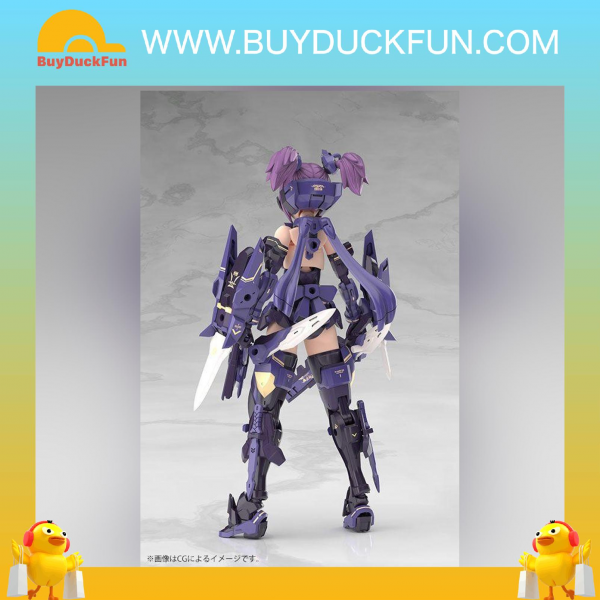 Kotobukiya 1/1 Scale Plastic Model Kit Megami Device 女神裝置 朱羅 忍者 樞 影衣 完整套裝 - Image 4