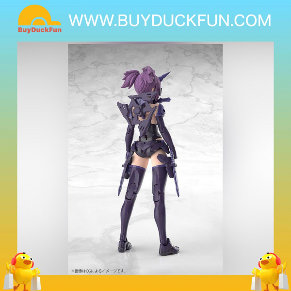 Kotobukiya 1/1 Scale Plastic Model Kit Megami Device 女神裝置 朱羅 忍者 樞 影衣 完整套裝 - Image 6