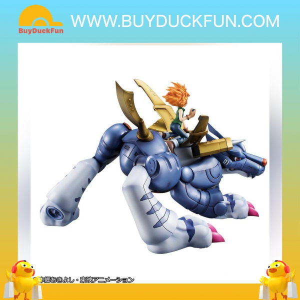 Megahouse [P.G.E.M]《數碼暴龍》鋼鐵加魯魯獸＆石田大和[再販][PB] - Image 4