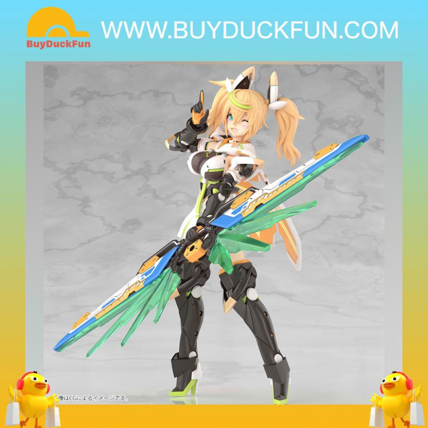 Kotobukiya Plastic Model Kit PSO 2 es 大比例 珍妮 純白星Ver. 組裝模型 - Image 7