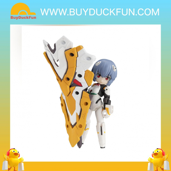 Megahouse [DESKTOP ARMY]《福音戰士新劇場版》綾波麗 & EVA 零號機 (改)[再販][PB] - Image 2
