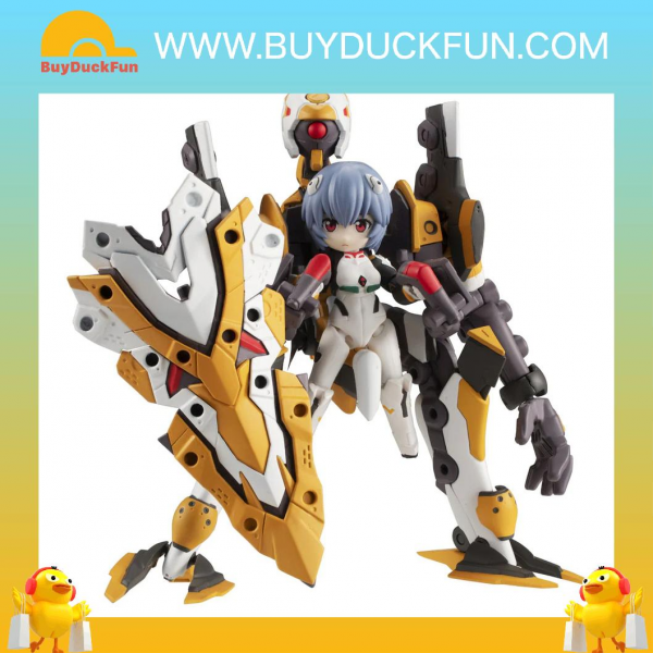 Megahouse [DESKTOP ARMY]《福音戰士新劇場版》綾波麗 & EVA 零號機 (改)[再販][PB]