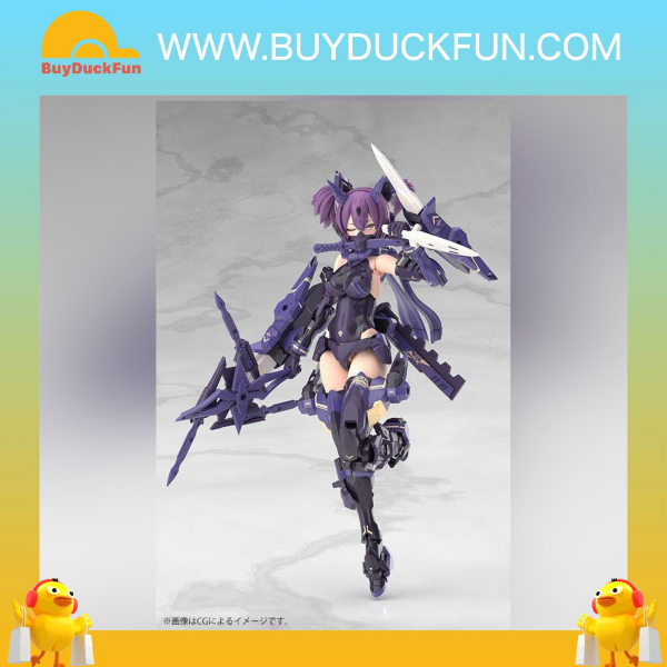 Kotobukiya 1/1 Scale Plastic Model Kit Megami Device 女神裝置 朱羅 忍者 樞 影衣 完整套裝 - Image 3