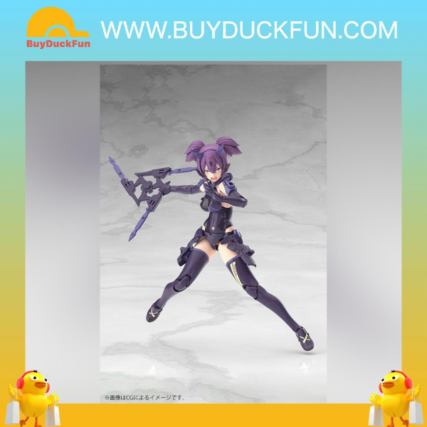 Kotobukiya 1/1 Scale Plastic Model Kit Megami Device 女神裝置 朱羅 忍者 樞 影衣 完整套裝 - Image 8