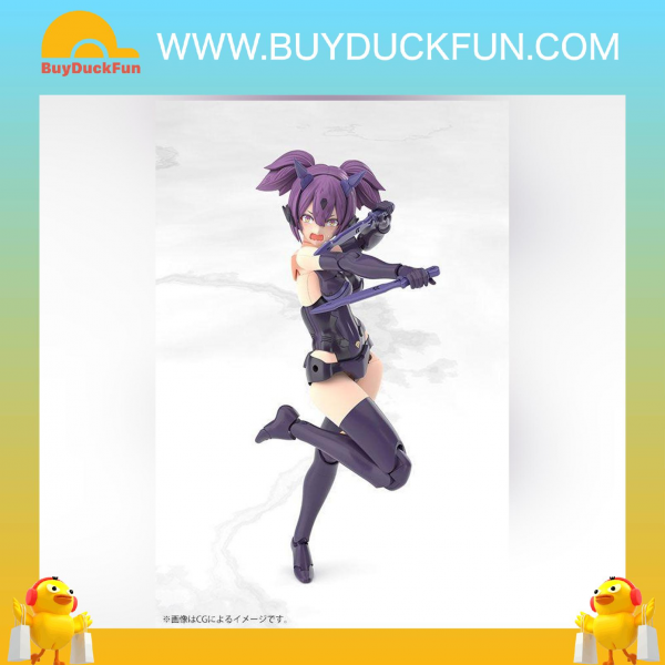 Kotobukiya 1/1 Scale Plastic Model Kit Megami Device 女神裝置 朱羅 忍者 樞 影衣 完整套裝 - Image 10