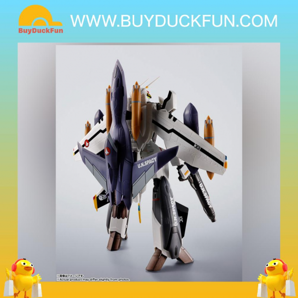 HI-METAL R Macross VF-0S 鳳凰 (羅伊·福克專用機) + QF-2200D-B GHOST - Image 2