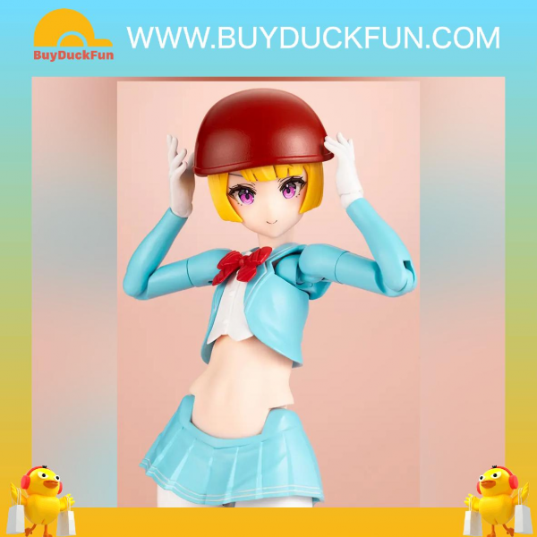 Kotobukiya (KP836) BUSTER DOLL KNIGHT Alice with Honda AB12 MOTOCOMPO  1/1 Plastic Model Kit - Image 6