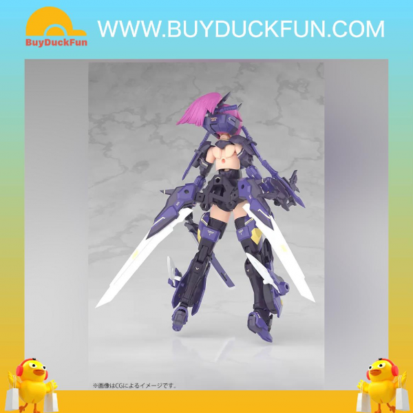 Kotobukiya 1/1 Plastic Model Kit《Megami Device 女神裝置》朱羅弓兵絆影衣 完整套裝 - Image 3