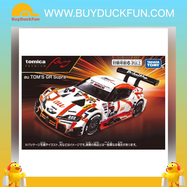 TOMICA PRM Racing 合金模型車 Toyota GR Supra au TOM'S GT500