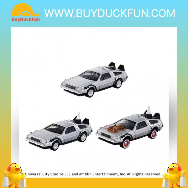 TOMICA PREMIUM UNLIMITED 套裝合金車 - 回到未來 40週年套裝 - Image 2