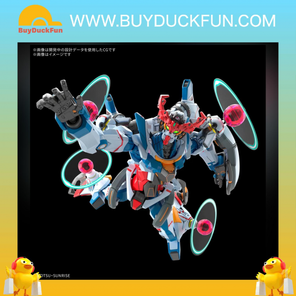 Bandai HG 1/144 GQuuuuuuX(恩底彌翁裝置覺醒時) - Image 5