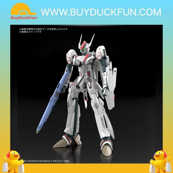 Bandai HG 1/100 VF-25F 彌賽亞韋基利 早乙女·有人專用機 DX套裝 - Image 3