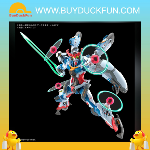 Bandai HG 1/144 GQuuuuuuX(恩底彌翁裝置覺醒時) - Image 3