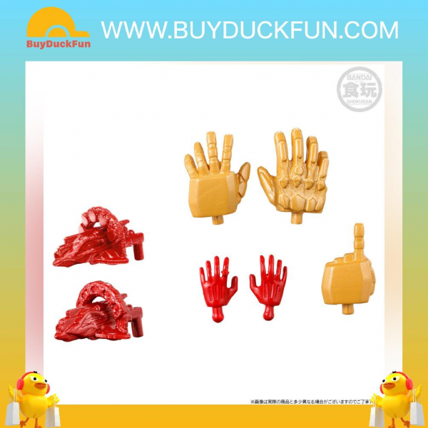 Candy Toys No1. 戰隊豪獸者 虎鯨强化槍&勇動狂野豪獸狼 - Image 6